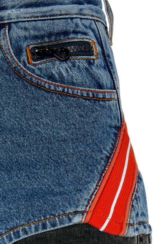 Diesel de-lunar-s mujer 4P44F1002 vestir azul medio