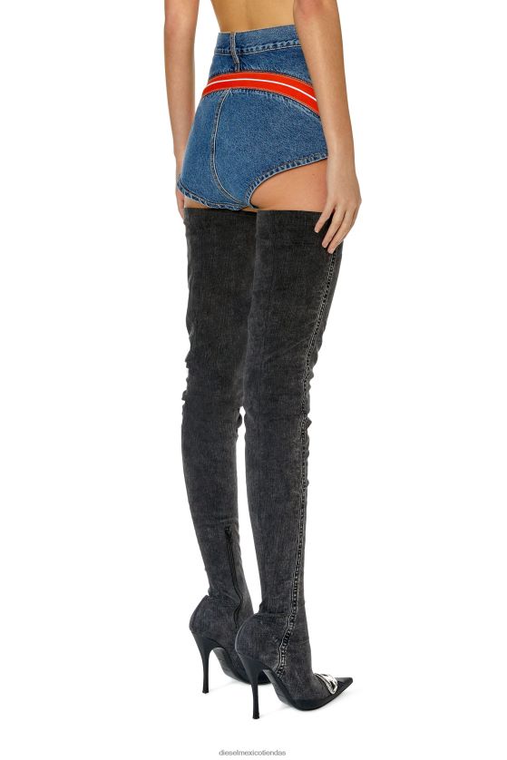 Diesel de-lunar-s mujer 4P44F1002 vestir azul medio