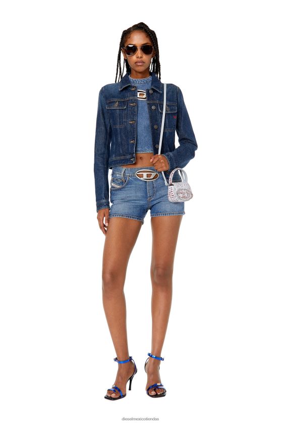 Diesel de-lyla-sh-fsc mujer 4P44F997 vestir azul medio