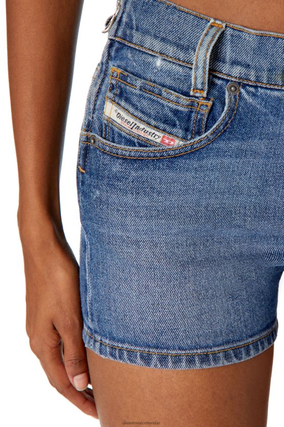 Diesel de-lyla-sh-fsc mujer 4P44F997 vestir azul medio