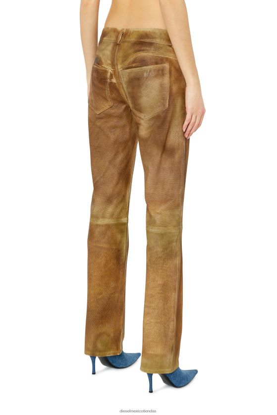 Diesel l-texa mujer 4P44F1005 vestir marrón