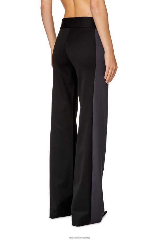 Diesel p-pritha mujer 4P44F982 vestir azul negro