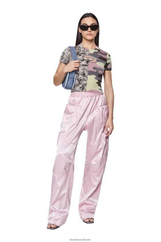 Diesel p-serra-largo mujer 4P44F974 vestir rosa