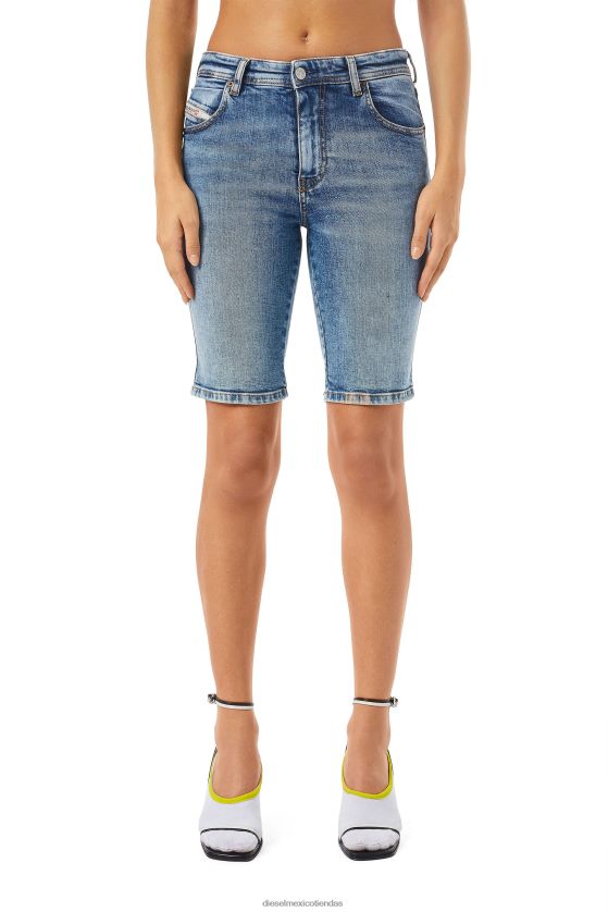 Diesel pantalones de ciclismo de-ginny mujer 4P44F984 vestir azul medio