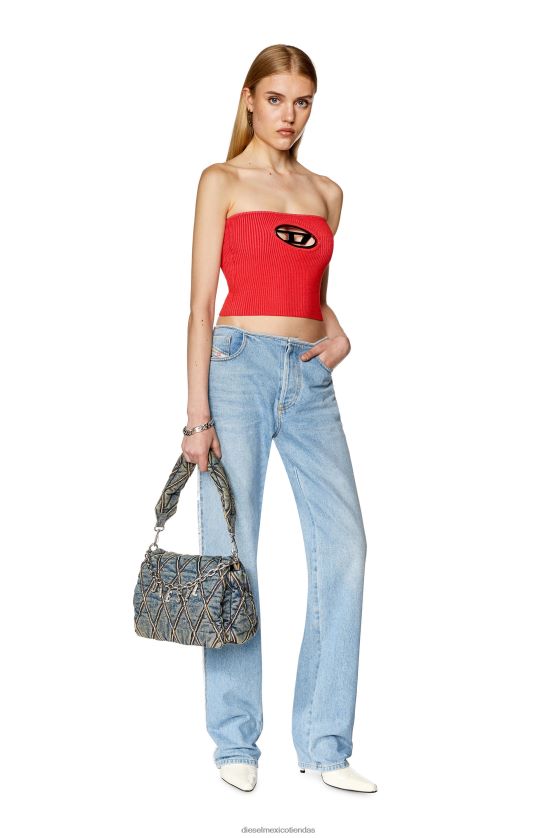 Diesel m-clarksville-a mujer 4P44F862 vestir rojo