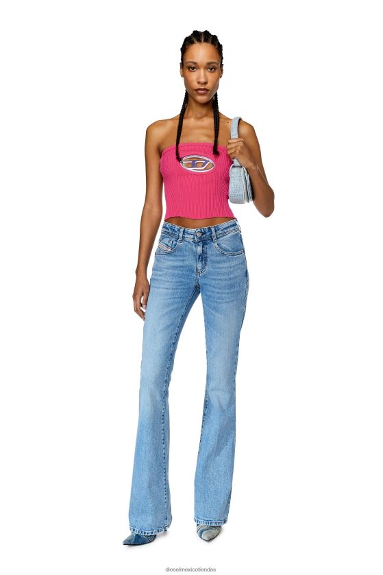 Diesel m-clarksville-b mujer 4P44F865 vestir Rosa caliente