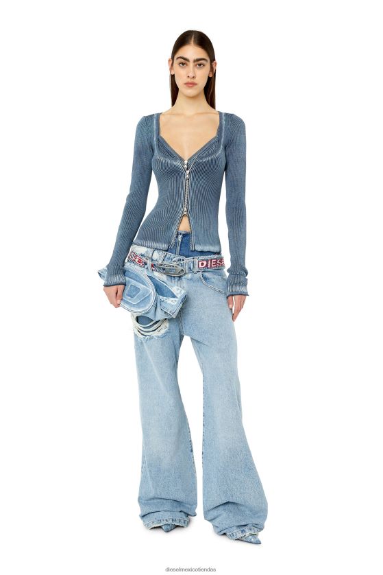 Diesel m-idori mujer 4P44F867 vestir azul