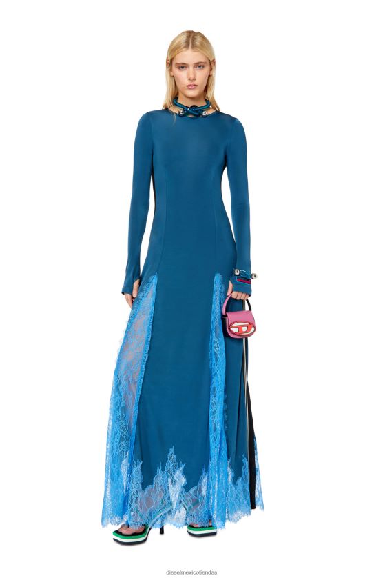 Diesel d-haway sdl mujer 4P44F1108 calzado verde negro