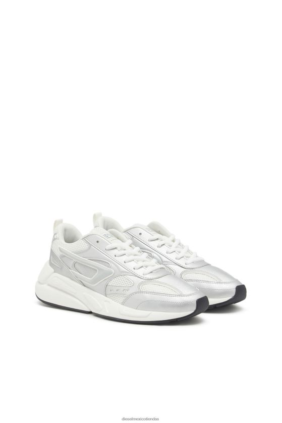 Diesel deporte s-serendipity w mujer 4P44F1096 calzado blanco plateado