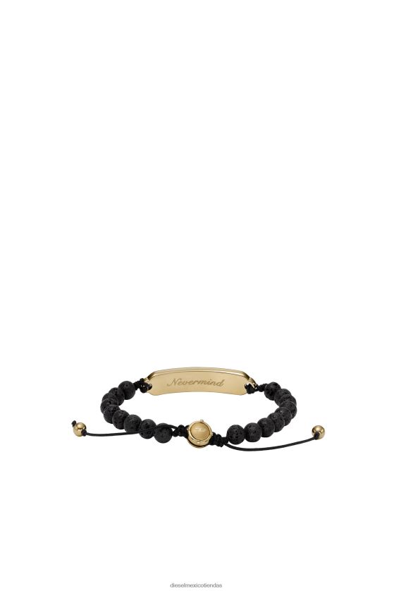 Diesel dx1404 unisexo 4P44F710 accesorio dorado/negro